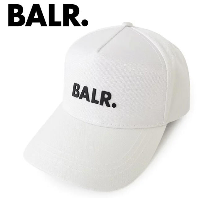新品　BALR. ボーラー　クラシックオックスフォード　キャップ　ホワイト　人気