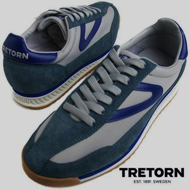 新品未開封 TRETORN コンビデザイン スニーカー  Focal Blue