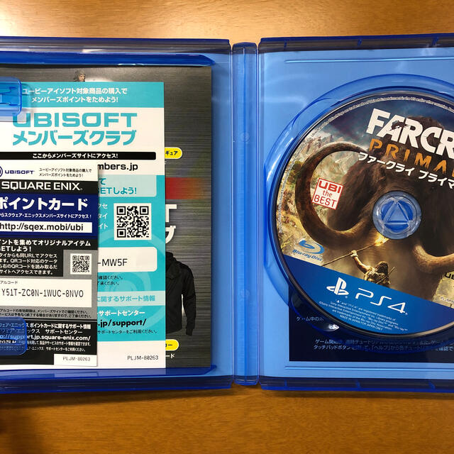 PlayStation4(プレイステーション4)のファークライ プライマル（ユービーアイ・ザ・ベスト） PS4 エンタメ/ホビーのゲームソフト/ゲーム機本体(家庭用ゲームソフト)の商品写真