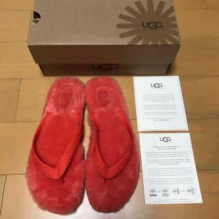 アグ(UGG)のugg アグ ビーチサンダル 24 新品未使用(ビーチサンダル)