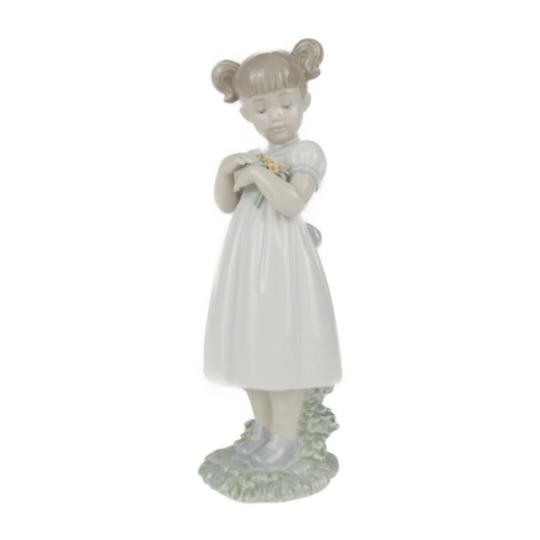Lladr リヤドロ 花と少女 素敵なお花 オブジェ 01008021 磁器