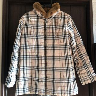 バーバリー(BURBERRY)のバーバリーロンドンダウンコート リバーシブル(ダウンコート)