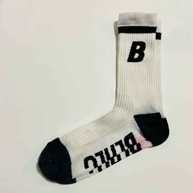 B socks (white/black) メンズのレッグウェア(ソックス)の商品写真