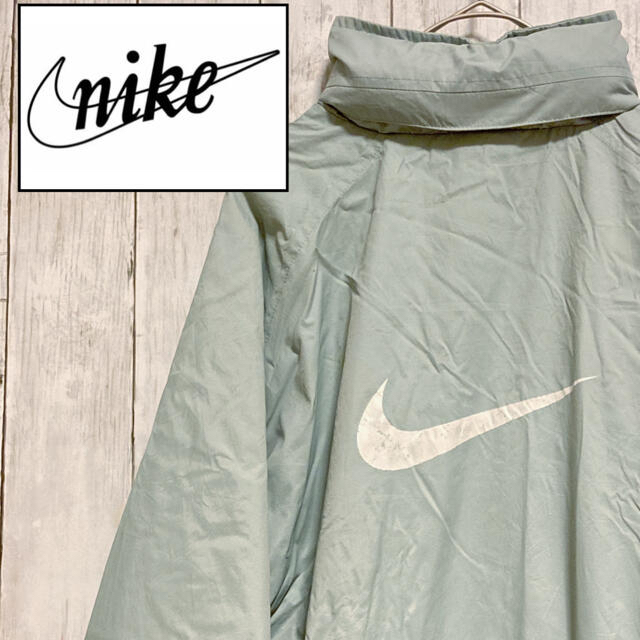NIKE(ナイキ)のNIKE ナイキ デカロゴナイロンジャケット メンズのジャケット/アウター(ナイロンジャケット)の商品写真
