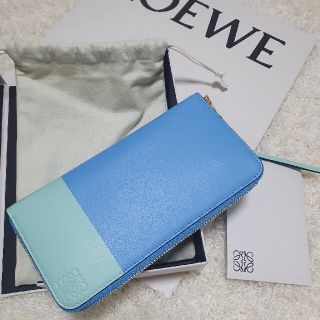 ロエベ(LOEWE)のLOEWE ロエベ カラーブロック ジップアラウンド 長財布 新品(財布)