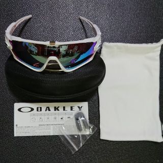 オークリー(Oakley)のオークリーJAWBREAKER Polished White PrizmSnow(ウエア)