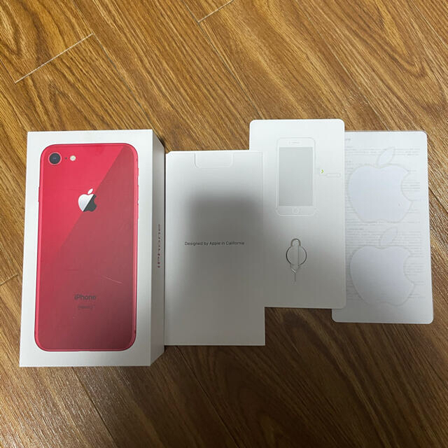 iPhone(アイフォーン)のiPhone8 256gb product Red スマホ/家電/カメラのスマートフォン/携帯電話(スマートフォン本体)の商品写真