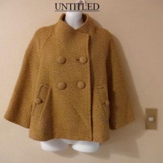 アンタイトル(UNTITLED)のUNTITLEDアンタイトル♡ポンチョ風毛配合ショートコート(ポンチョ)