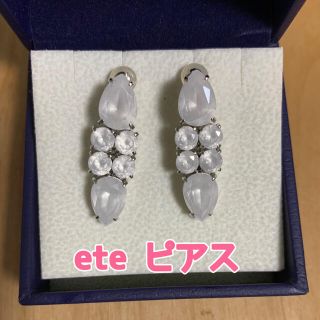 エテ(ete)の【ete 】ピアス　シルバー925　大ぶりピアス(ピアス)