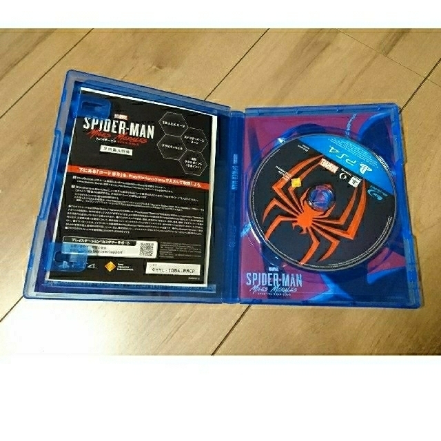 PlayStation4(プレイステーション4)のスパイダーマン マイルズ・モラレス エンタメ/ホビーのゲームソフト/ゲーム機本体(家庭用ゲームソフト)の商品写真