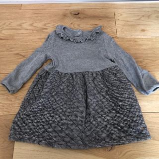 プチバトー(PETIT BATEAU)のプチバトー　ワンピース24m(ワンピース)