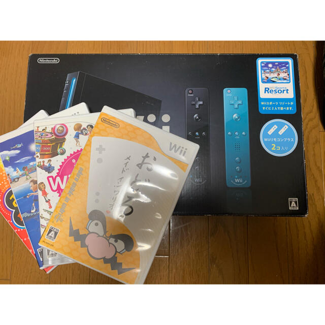 wii 本体　カセットセット