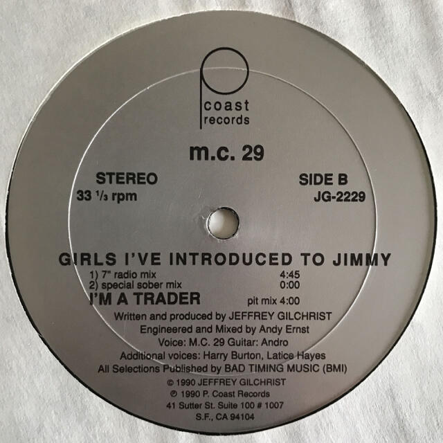 M.C. 29 - Girls I've Introduced To Jimmy