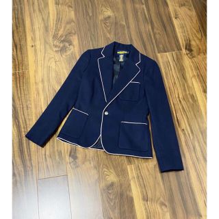 ポロラルフローレン ネイビー テーラードジャケット(レディース)の通販