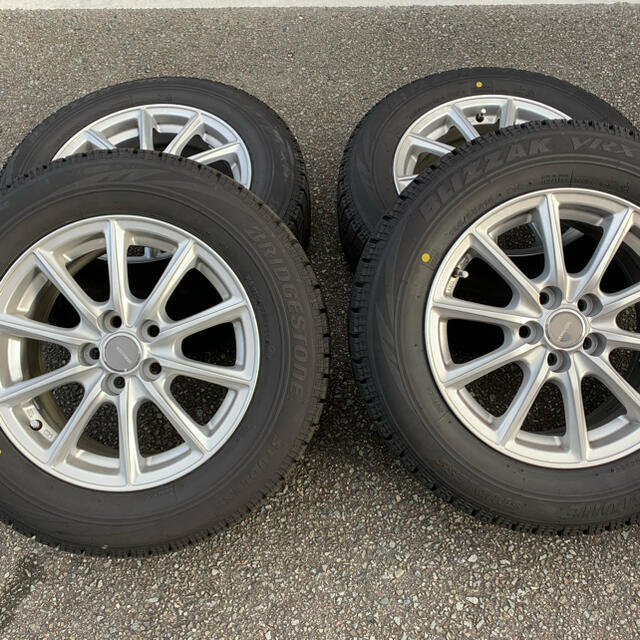 195/65/R15 ブリヂストンVRX アルミホイール エコフォルム 希少 黒入荷