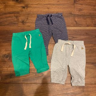 ベビーギャップ(babyGAP)の3枚セット　baby GAP パンツ　3〜6month(60cm)(パンツ)