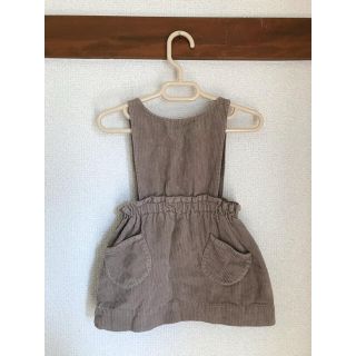 ザラキッズ(ZARA KIDS)のZarababy  コーデュロイ　ジャンパースカート　☆(スカート)