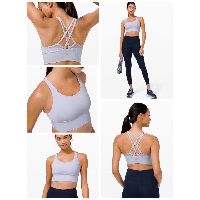 lululemon(ルルレモン)のLululemon ルルレモン Energy Bra LongLine Mesh スポーツ/アウトドアのトレーニング/エクササイズ(ヨガ)の商品写真