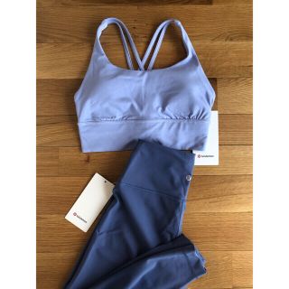 ルルレモン(lululemon)のLululemon ルルレモン Energy Bra LongLine Mesh(ヨガ)