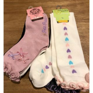 マザウェイズ(motherways)のパンナコッタ様専用②☆マザウェイズ 靴下 2足セット＋3足セット(靴下/タイツ)