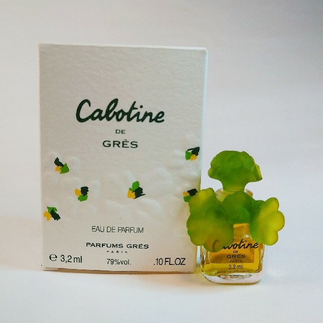 GRES CABOTINE(グレカボティーヌ)のGRES グレ　カボティーヌ　オードパルファム3.2ml　ミニ香水 コスメ/美容の香水(香水(女性用))の商品写真