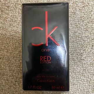 カルバンクライン(Calvin Klein)のck one red for him 50mℓ(香水(男性用))