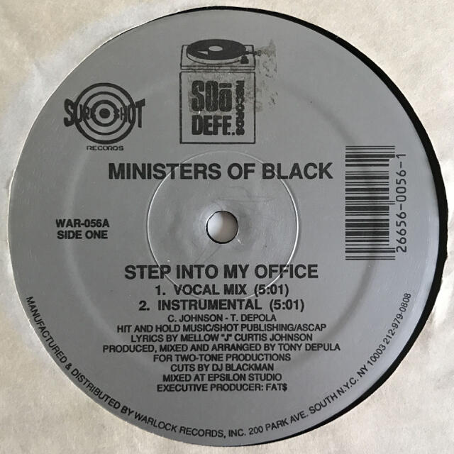 Ministers Of Black - Step Into My Office