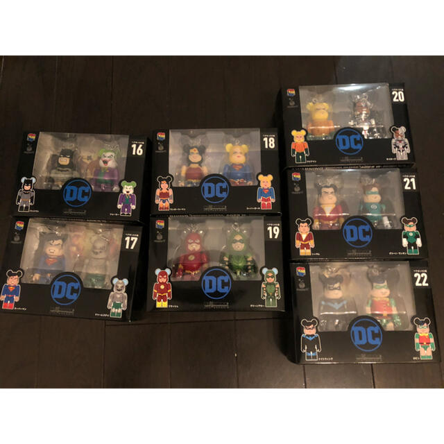 HAPPYくじ DC BE@RBRICK ペアボックス賞　全7種