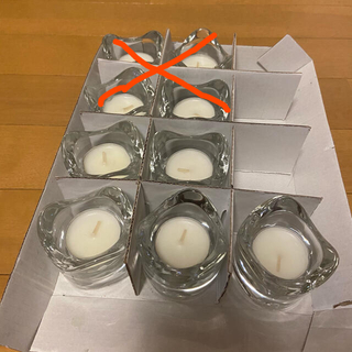 イケア(IKEA)のIKEAキャンドルセット♡5個　バラ売りOKです(キャンドル)