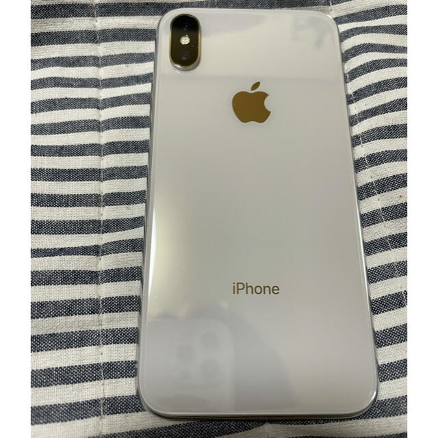 Apple(アップル)のiPhonex 64G ズッキーニさん2/1まで取り置き スマホ/家電/カメラのスマートフォン/携帯電話(スマートフォン本体)の商品写真