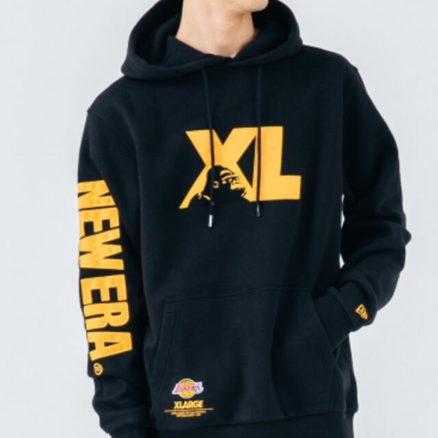 パーカー XLARGE ニューエラNBA レイカーズ コラボパーカー