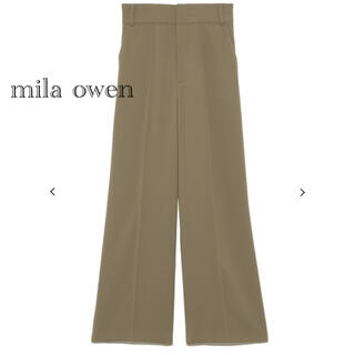 ミラオーウェン(Mila Owen)の専用⭐️新品⭐️mila owen センターコバ後ゴムワイドパンツ(カジュアルパンツ)