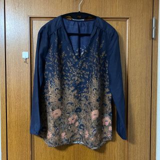 コントワーデコトニエ(Comptoir des cotonniers)のコトニエ　シルク　ブラウス　チュニック　(シャツ/ブラウス(長袖/七分))