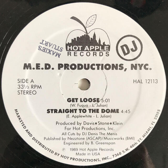 M.E.D. Productions, NYC. - Get Loose