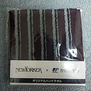 ニューヨーカー(NEWYORKER)の新品🍎タオルハンカチ🍎NEWYORKER×かんぽ生命🍎(ハンカチ/ポケットチーフ)