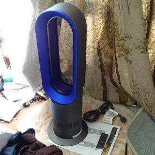 ダイソン(Dyson)の美品ダイソンAM09 Hot+Cool 2019年製 電波デジタル目覚まし時計付(ファンヒーター)