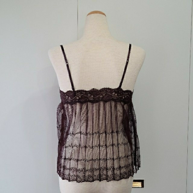 Wacoal(ワコール)の未使用品   ワコール　トレフル　Trefle　キャミソール　80　ブラウン レディースの下着/アンダーウェア(その他)の商品写真