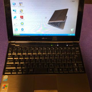 エイスース(ASUS)のASUS Eee PC S101 ブラウン 中古　リカバリー済(ノートPC)