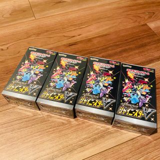 ポケモン(ポケモン)の4BOX シュリンク付き ポケモンカード ハイクラスパック シャイニースターV(Box/デッキ/パック)