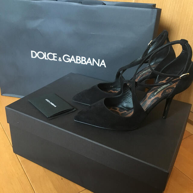 DOLCE&GABBANA(ドルチェアンドガッバーナ)の美品！DOLCE&GABBANA 　パンプス　結婚式　パーティ レディースの靴/シューズ(ハイヒール/パンプス)の商品写真