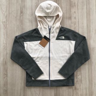 ザノースフェイス(THE NORTH FACE)の【一点のみ】ノースフェイス　ガールズ　フルジップ　フリース　パーカー　160cm(ジャケット/上着)