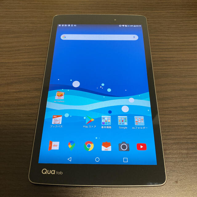 LG Electronics(エルジーエレクトロニクス)のQua tab PX○Android7○防水機能○お風呂用やゲーム用タブレットに スマホ/家電/カメラのPC/タブレット(タブレット)の商品写真