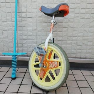 ブリヂストン(BRIDGESTONE)の【ブリジストン】スケアクロウ　一輪車(16インチ)★中古(自転車本体)