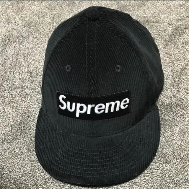 Supreme NEW ERA コーディロイキャップ