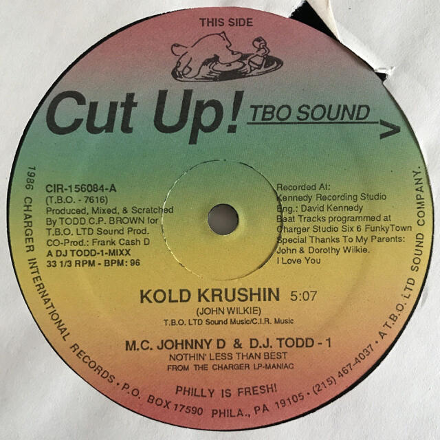 hiphopMC Johnny D & DJ Todd-1 - Kold Krushin