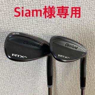 クリーブランドゴルフ(Cleveland Golf)のRTX 4 MID  52&56  ブラックサテン(クラブ)