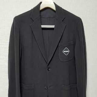 エフシーアールビー(F.C.R.B.)の【ほぼ新品】FCRB トラベルJKT 黒XLサイズ(テーラードジャケット)