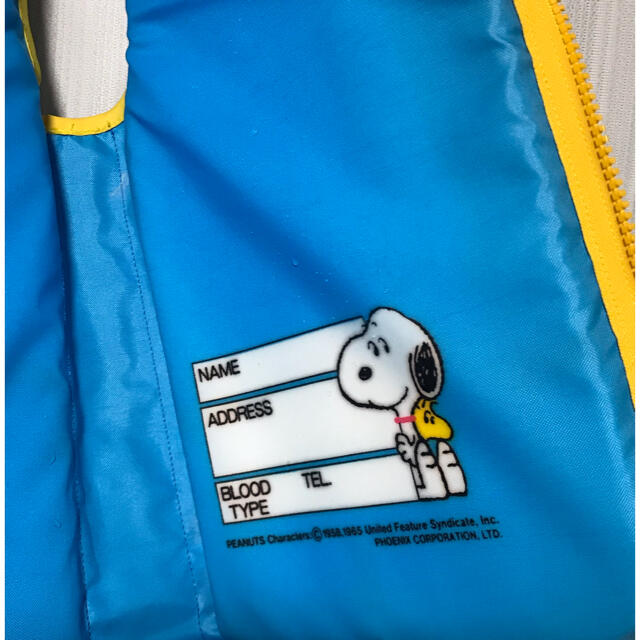 SNOOPY 子供用ライフジャケット