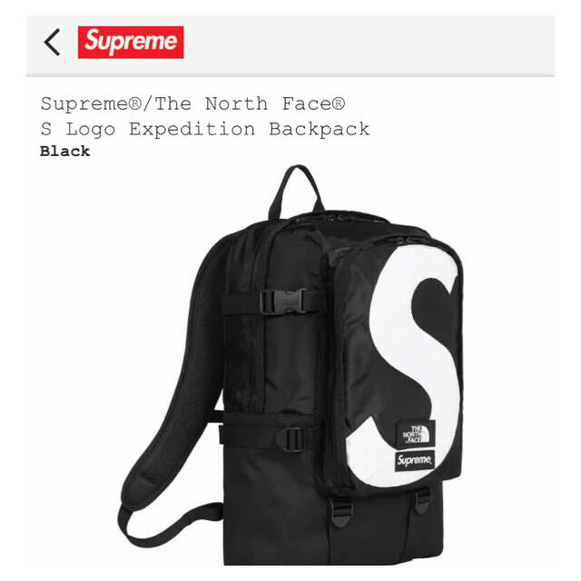 supreme the north face backpack バックパック
