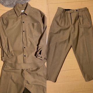 アンユーズド(UNUSED)の最終値下げlownn over shirt／Oro 2tuck slacks(シャツ)